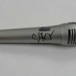 SARAH SILVERMAN SIGNED MICROPHONE COMEDIAN WRECK-IT RALPH