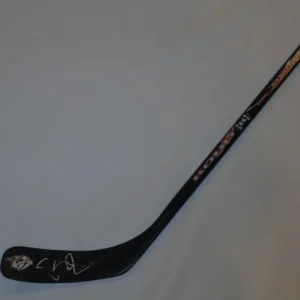 SHEA WEBER SIGNED HOCKEY STICK NASHVILLE PREDATORS AUTOGRAPHED PROOF