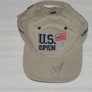 JORDAN SPIETH SIGNED 2015 US OPEN HAT CHAMBERS BAY PROOF CHAMPION JSA COA