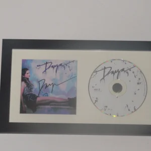 DAYA SIGNED FRAMED "DAYA" SELF-TITLED EP CD NEW POP SUPERSTAR PROOF