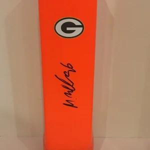 MUHAMMAD WILKERSON SIGNED TOUCHDOWN PYLON GREEN BAY PACKERS AUTOGRAPHED FOOTBALL