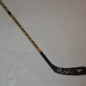 MARK RECCHI SIGNED HOCKEY STICK PITTSBURGH PENGUINS PROOF HOF 2017 HALL OF FAME