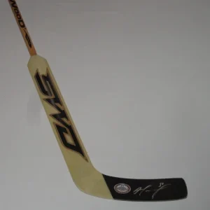 MATT MURRAY SIGNED GOALIE STICK PITTSBURGH PENGUINS STANLEY CUP CHAMPIONS PROOF