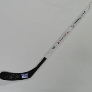 MARC STAAL SIGNED HOCKEY STICK NEW YORK RANGERS AUTOGRAPHED STANLEY CUP PROOF