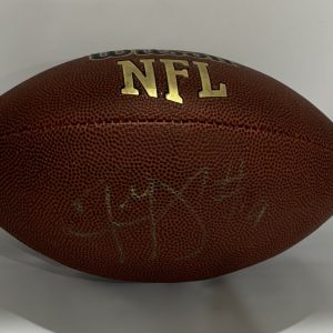 TED GINN JR. SIGNED NFL FOOTBALL CAROLINA PANTHERS NEW ORLEANS SAINTS OHIO ST.