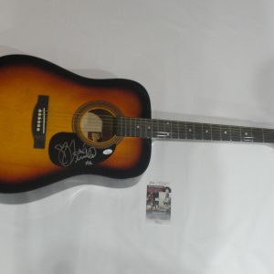 TENILLE TOWNES SIGNED FULL-SIZE SUNBURST ACOUSTIC GUITAR COUNTRY STAR JSA COA