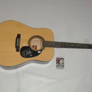TENILLE TOWNES SIGNED NATURAL ACOUSTIC GUITAR COUNTRY STAR JSA COA