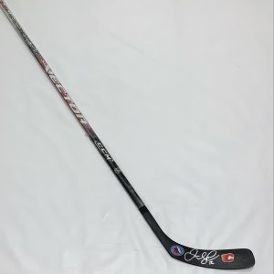 JAROME IGINLA SIGNED CCM HOCKEY STICK CALGARY FLAMES HALL OF FAME JSA COA