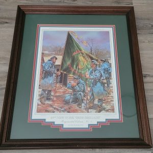 RICK REEVES 69TH NEW YORK IRISH BRIGADE FRAMED PRINT 221/650