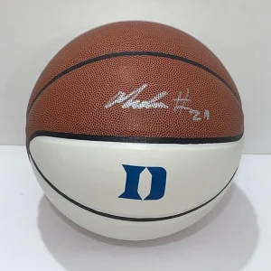AJ GRIFFIN SIGNED BASKETBALL DUKE BLUE DEVILS NBA STAR AUTOGRAPHED A.J. PSA COA