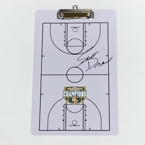 SCOTT DREW SIGNED CLIPBOARD BAYLOR BEARS 2021 NATIONAL CHAMPIONS PROOF PSA COA