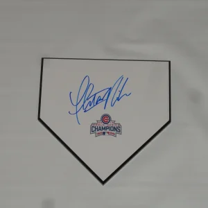 THOMAS IAN NICHOLAS SIGNED HOME PLATE HENRY ROWENGARTNER WORLD SERIES JSA COA