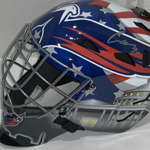 ILYA SAMSONOV SIGNED FULL-SIZE WASHINGTON CAPITALS GOALIE MASK HELMET JSA COA