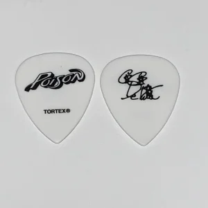POISON 2022 STADIUM TOUR GUITAR PICK CC DEVILLE C.C. RARE