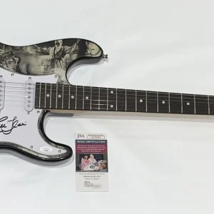 RIC FLAIR SIGNED CUSTOM ELECTRIC GUITAR THE NATURE BOY WWF WWE JSA COA