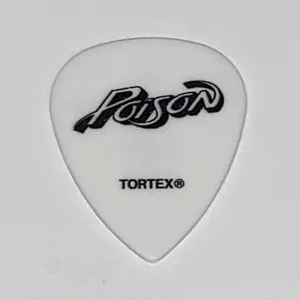 POISON 2022 STADIUM TOUR GUITAR PICK CC DEVILLE C.C. VERY RARE