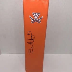 BRENNAN ARMSTRONG SIGNED TOUCHDOWN PYLON VIRGINIA CAVALIERS FOOTBALL JSA COA
