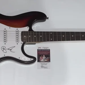 BEN FOLDS SIGNED SUNBURST ELECTRIC GUITAR BEN FOLDS FIVE RARE JSA COA