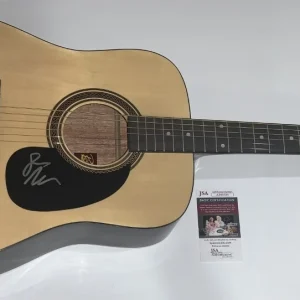 BARENAKED LADIES SIGNED F/S ACOUSTIC GUITAR STEVEN PAGE ROBERTSON ALL 5 JSA COA