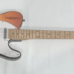 ADAM LEVINE SIGNED CUSTOM ELECTRIC GUITAR MAROON 5 RARE JSA COA