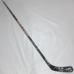 SPITTIN CHICLETS SIGNED HOCKEY STICK BISSONNETTE WHITNEY MURLEY GRINNELL JSA COA