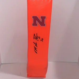 MIKE ROZIER SIGNED TOUCHDOWN PYLON NEBRASKA CORNHUSKERS JSA COA