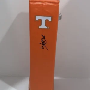 CEDRIC TILLMAN SIGNED TOUCHDOWN PYLON TENNESSEE VOLUNTEERS PROOF JSA COA