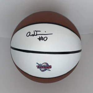 ANTOINE DAVIS SIGNED BASKETBALL DETROIT MERCY TITANS NBA STAR PROOF JSA COA