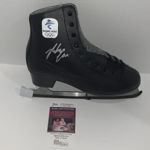 NATHAN CHEN SIGNED MENS FIGURE SKATE BEIJING 2022 OLYMPICS JSA COA