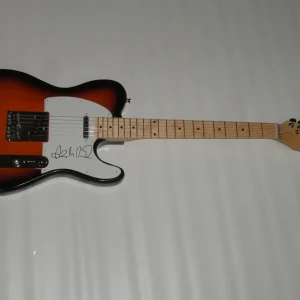 ANDREW MCMAHON SIGNED SUNBURST ELECTRIC GUITAR IN THE WILDERNESS PROOF PSA COA