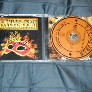 WYCLEF JEAN SIGNED CARNIVAL VOL II MEMOIRS OF AN IMMIGRANT CD COVER