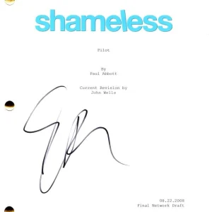 Emmy Rossum Signed Autograph Shameless Pilot Script Screenplay - Fiona Gallagher
