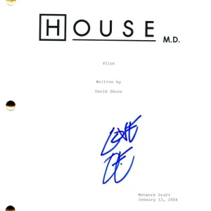 Omar Epps Signed Autograph House MD Full Pilot Script Screenplay - Eric Foreman