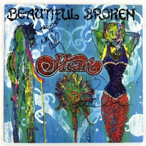 Ann Wilson & Nancy Wilson Heart Signed Autograph Album Vinyl Record w/ JSA COA