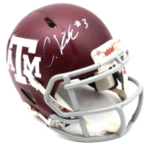 Christian Kirk Signed Texas A&M Aggies Jaguars Mini Helmet w/Beckett BL52577
