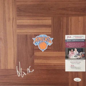 Quentin Grimes Signed Floorboard w/ JSA COA #AQ94503 NY New York Knicks