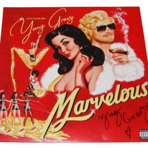 YUNG GRAVY signed (MARVELOUS HOT TUB) Vinyl Album Record LP BECKETT BK77986