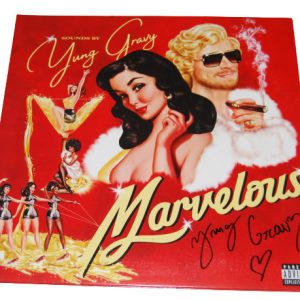 YUNG GRAVY signed (MARVELOUS HOT TUB) Vinyl Album Record LP BECKETT BK77985
