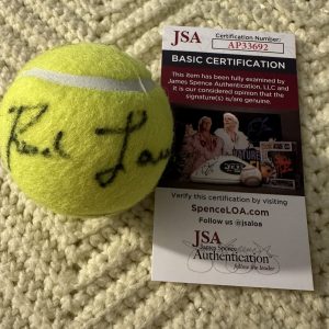 Rod Laver Signed Tennis Ball Autographed JSA Authentication COA