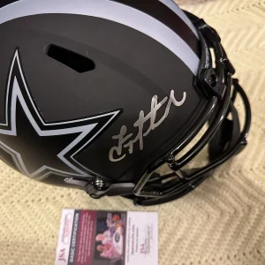 Troy Aikman Signed Full Size Helmet F/S JSA Authentication COA Dallas Cowboys