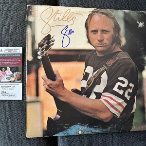 Stephen Stills SIGNED Album Vinyl Record ALBUM JSA Authenticated COA