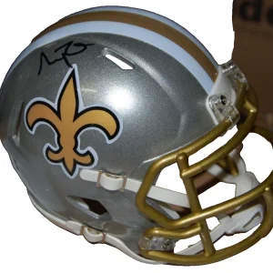 SEAN PAYTON signed (NEW ORLEANS SAINTS) mini football helmet BECKETT AD47329