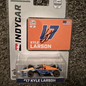 2024 Indianapolis 500 1:64 Greenlight DieCast Signed Kyle Larson Indy Car New