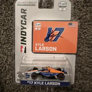 2024 Indianapolis 500 1:64 Greenlight DieCast Signed Kyle Larson Indy Car New