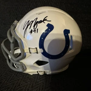 Yannick Ngakoue Signed Indianapolis Colts Mini Helmet Autographed