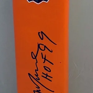 Ozzie Newsome Cleveland Browns signed Endzone Pylon autographed JSA