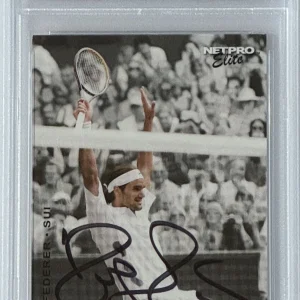 2003 NETPRO ELITE #E3 ROGER FEDERER SIGNED ROOKIE PSA DNA COA AUTOGRAPH RC HOF