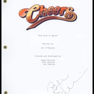 Bebe Neuwirth "Cheers" AUTOGRAPH Signed 'The King of Beers' Episode Script ACOA