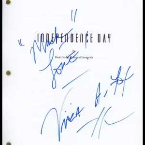 Vivica A. Fox "Independence Day" AUTOGRAPH Signed Full Script Screenplay ACOA