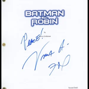 Vivica A. Fox "Batman & Robin" AUTOGRAPH Signed Complete Script Screenplay ACOA